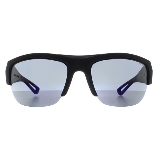 Prada Sport PSA01S 1BO10J negro mate azul oscuro violeta espejo gafas de sol - Image 1