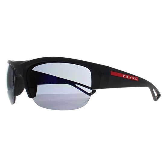 Prada Sport PSA01S 1BO10J negro mate azul oscuro violeta espejo gafas de sol - Image 2