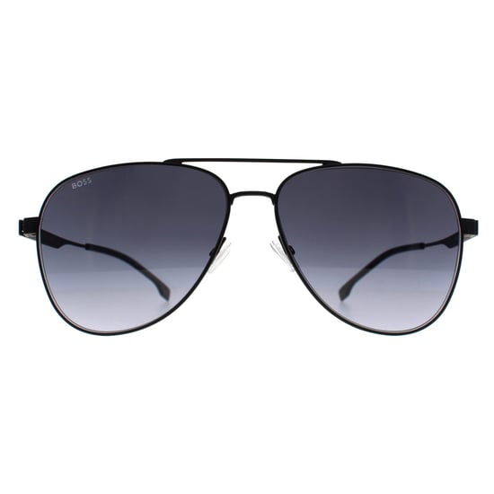 Gafas de sol Hugo Boss BOSS 1641/S 003 9O negro mate gris oscuro degradado - Image 1