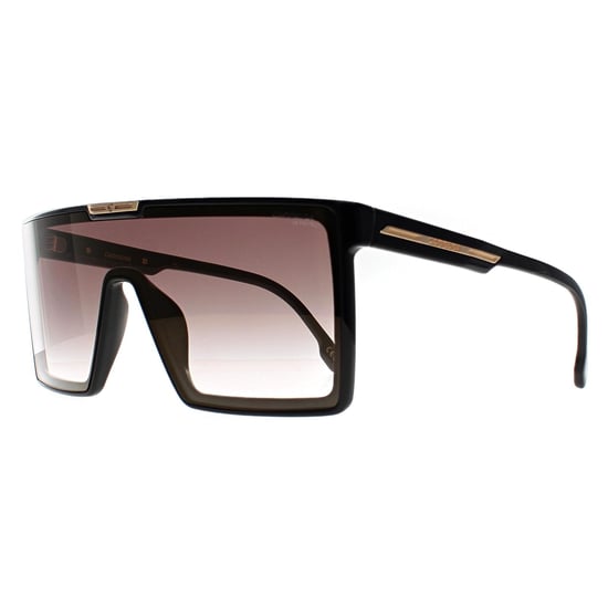 Gafas de sol Carrera Victory C 07/S 807 YK con espejo negro dorado sobre sombreado burdeos - Image 2