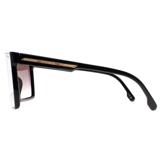 Gafas de sol Carrera Victory C 07/S 807 YK con espejo negro dorado sobre sombreado burdeos - Image 3