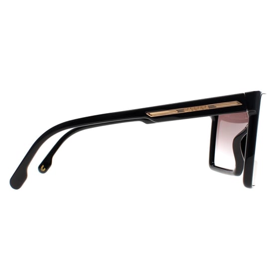 Gafas de sol Carrera Victory C 07/S 807 YK con espejo negro dorado sobre sombreado burdeos - Image 4
