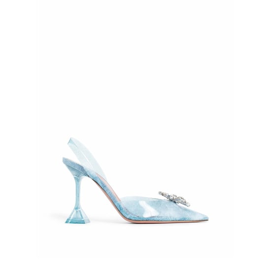 Zapatos de tacón de vidrio Rosie de 95 mm de Amina Muaddi - Image 4