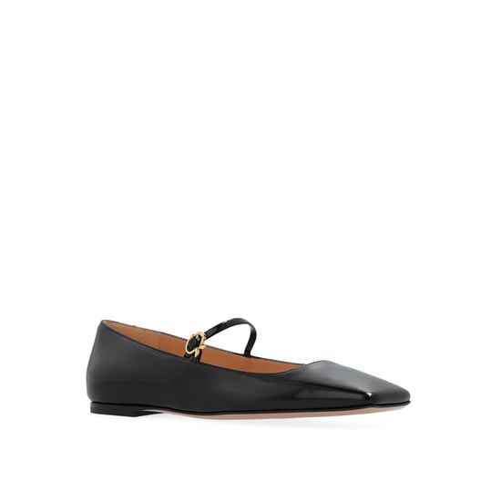 Gianvito Rossi Christina Bailarinas de Cuero - Image 2