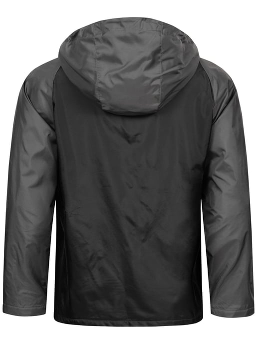 Chaqueta impermeable Arctic Seven para hombre – Negro-Gris oscuro - Image 3