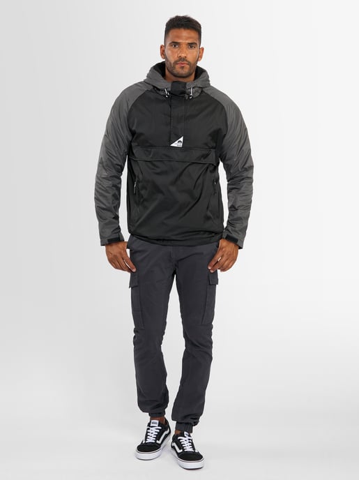 Chaqueta impermeable Arctic Seven para hombre – Negro-Gris oscuro - Image 5