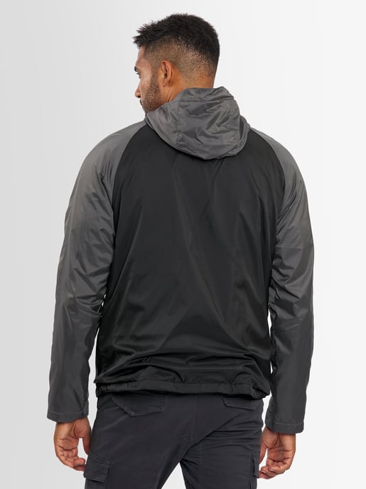 Chaqueta impermeable Arctic Seven para hombre – Negro-Gris oscuro - Image 6