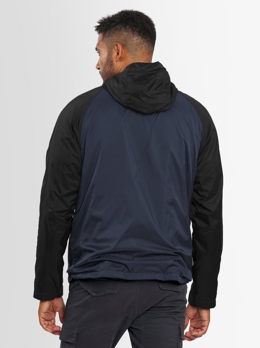 Chaqueta impermeable Arctic Seven para hombre – Negro marino - Image 6