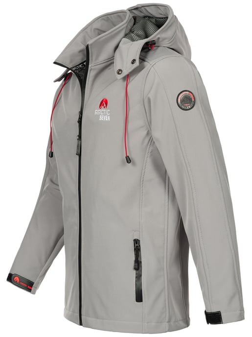 Chaqueta Softshell para Hombre Arctic Seven Gris Claro - Image 2