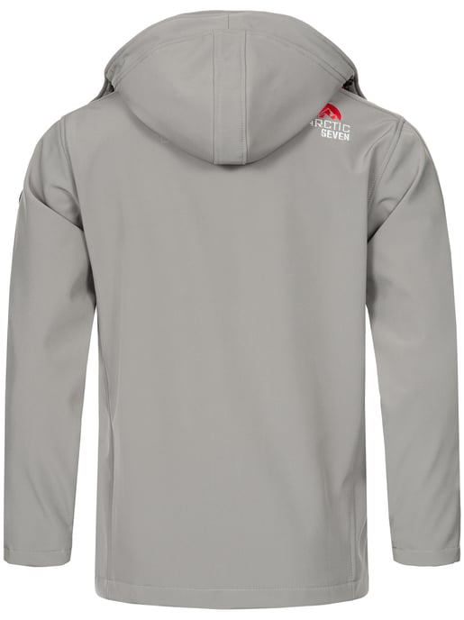Chaqueta Softshell para Hombre Arctic Seven Gris Claro - Image 3