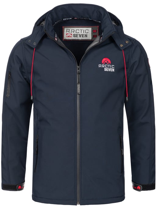 Chaqueta Softshell para Hombre Arctic Seven Azul Marino - Image 1