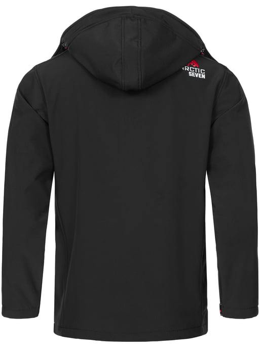 Chaqueta Softshell para Hombre Arctic Seven Negra - Image 3