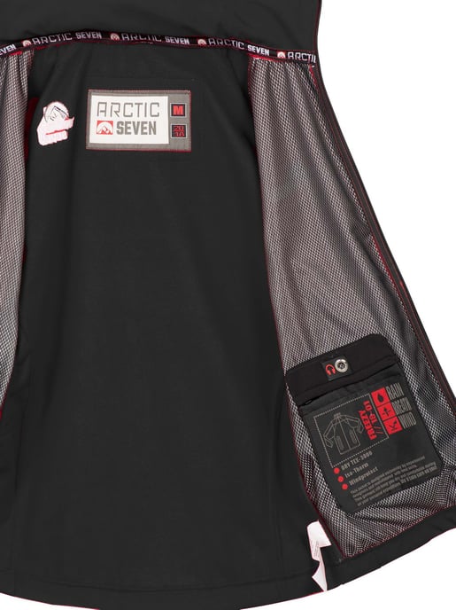 Chaqueta Softshell para Hombre Arctic Seven Negra - Image 4