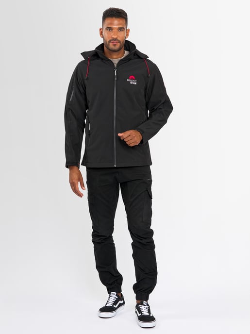 Chaqueta Softshell para Hombre Arctic Seven Negra - Image 5