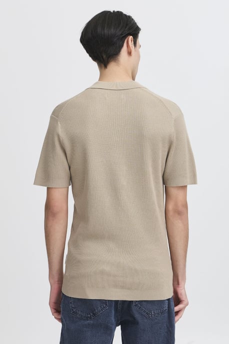 Polo de punto George - Beige - Image 3