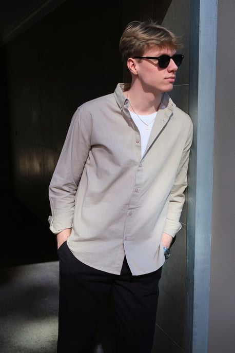 Camisa Lino - Arena - Image 2