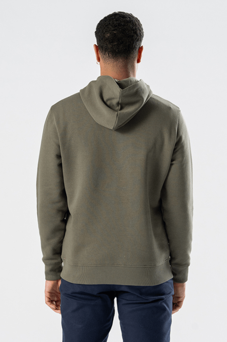 Sudadera con capucha - Verde militar - Image 3