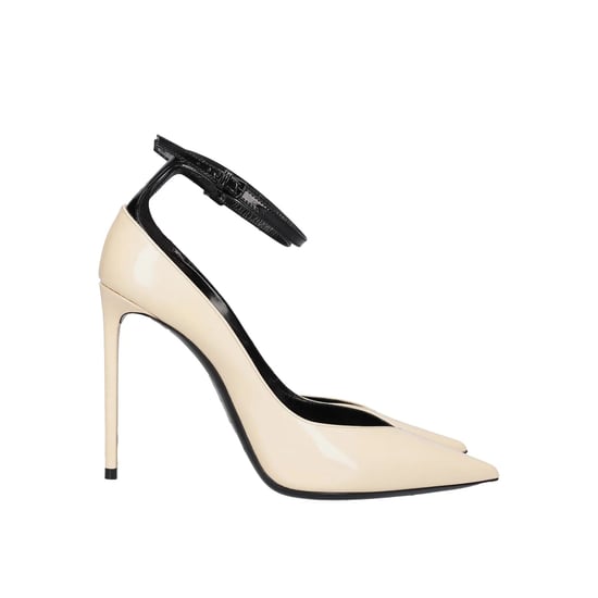 Bombas de piel Saint Laurent Zoe - Image 4