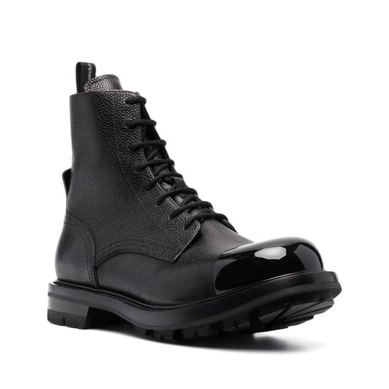 Botas de piel con cordones Alexander Mcqueen - Image 2