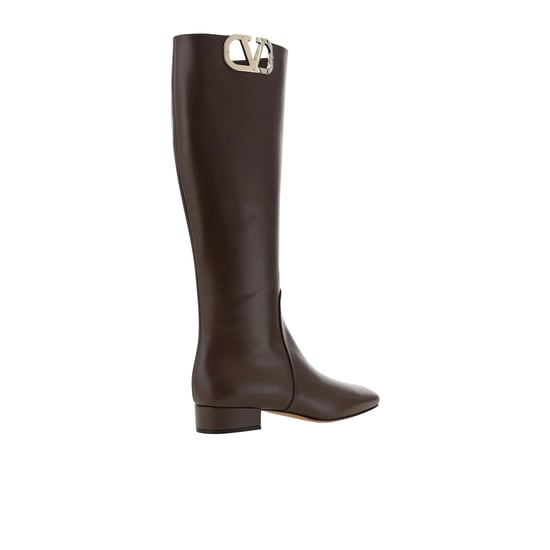 Botas de piel con logotipo de Valentino Garavani - Image 2