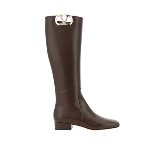 Botas de piel con logotipo de Valentino Garavani - Image 3