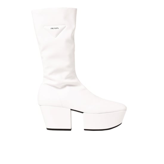 Botas de plataforma con tirador Prada - Image 1