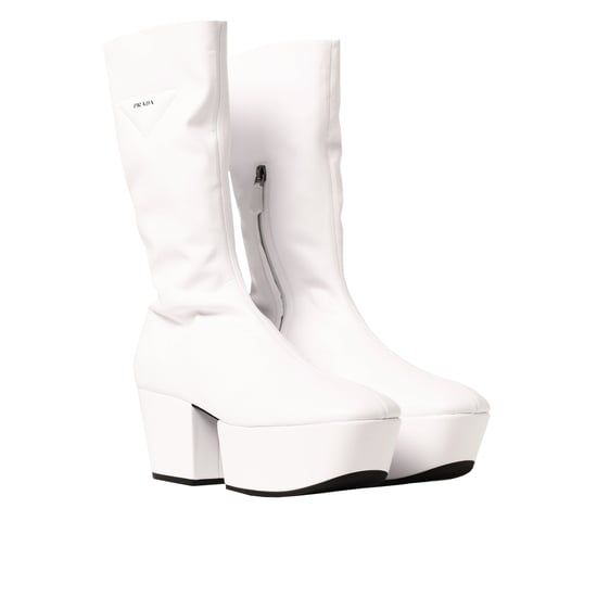 Botas de plataforma con tirador Prada - Image 2