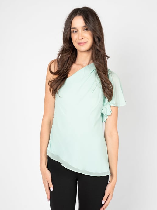 Patrizia Pepe Blusa de mujer azul - Image 3