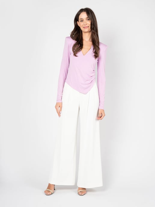 Patrizia Pepe Blusa de mujer Violeta - Image 2