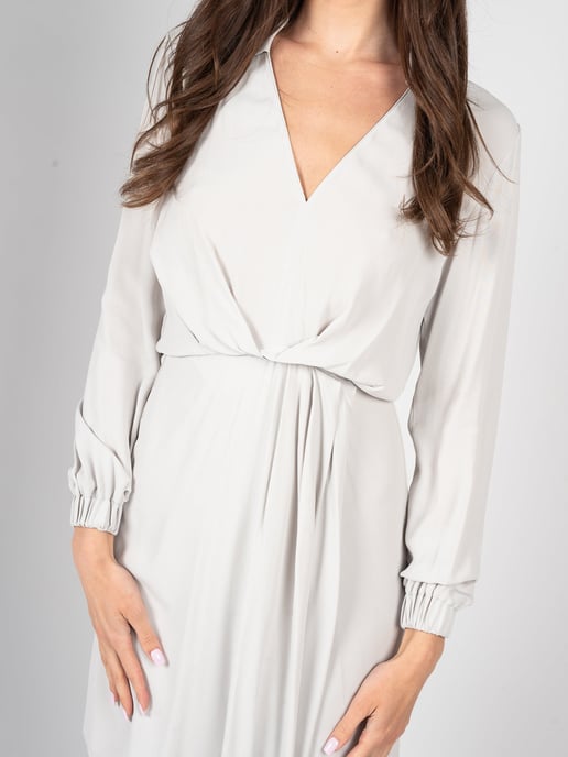 Patrizia Pepe Vestido de mujer Gris - Image 4