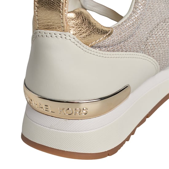 Sneakers Allie Stride de Piel y Malla de Cadena Brillante 43S2ALFS3D para Mujer - Image 2