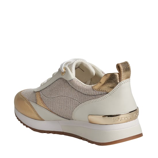 Sneakers Allie Stride de Piel y Malla de Cadena Brillante 43S2ALFS3D para Mujer - Image 4