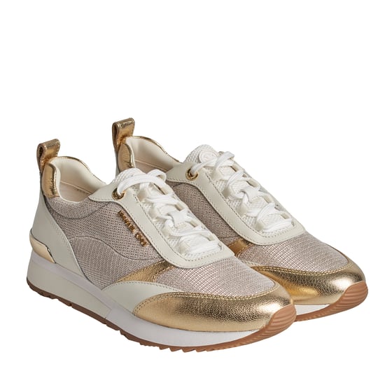 Sneakers Allie Stride de Piel y Malla de Cadena Brillante 43S2ALFS3D para Mujer - Image 6