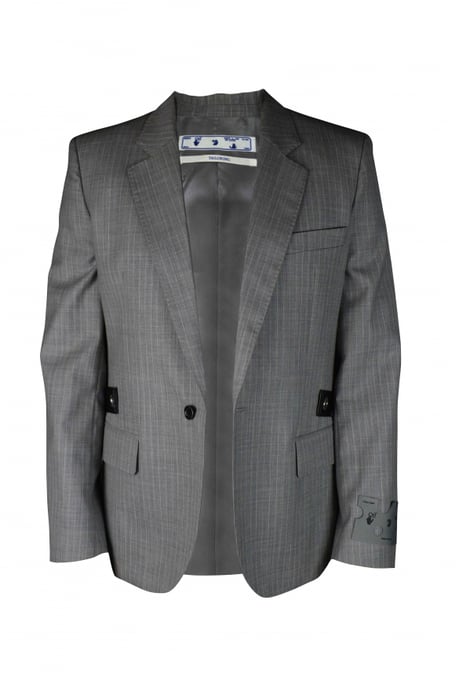 Off-White Chaqueta de traje Gris - Image 1