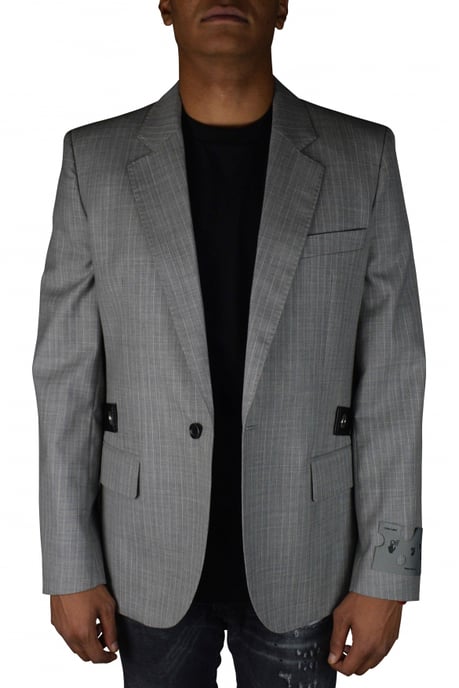 Off-White Chaqueta de traje Gris - Image 2