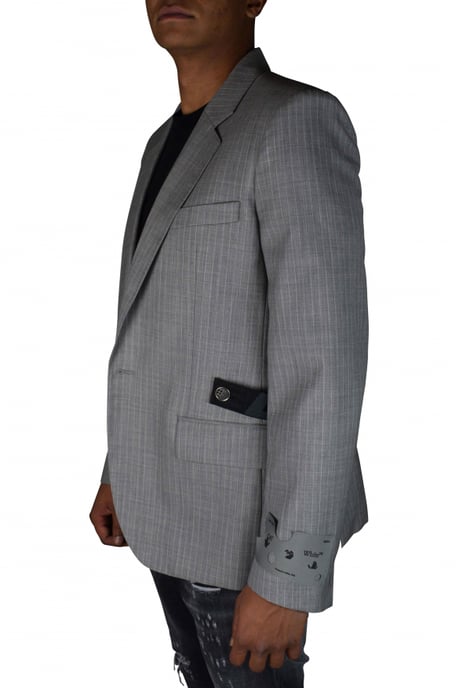Off-White Chaqueta de traje Gris - Image 3