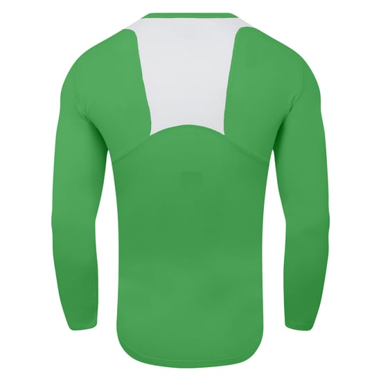 Umbro Mens Elite V Neck Base Layer Top (Emerald) - Image 2