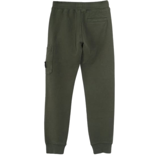 Pantalones deportivos verdes con parche de bolsillo de Stone Island - Image 2
