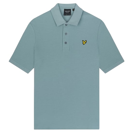 Polo Milano azul pizarra de Lyle & Scott - Image 1