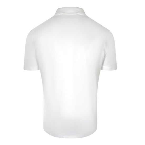 Polo blanco con logo triangular pequeño de Diesel - Image 2
