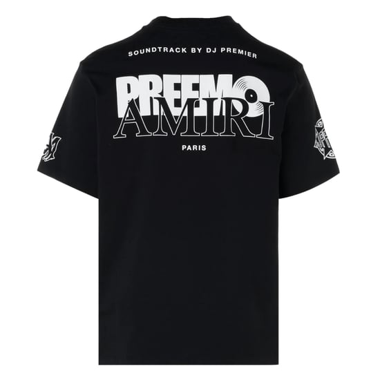 Amiri Premier Logo camiseta negra - Image 2