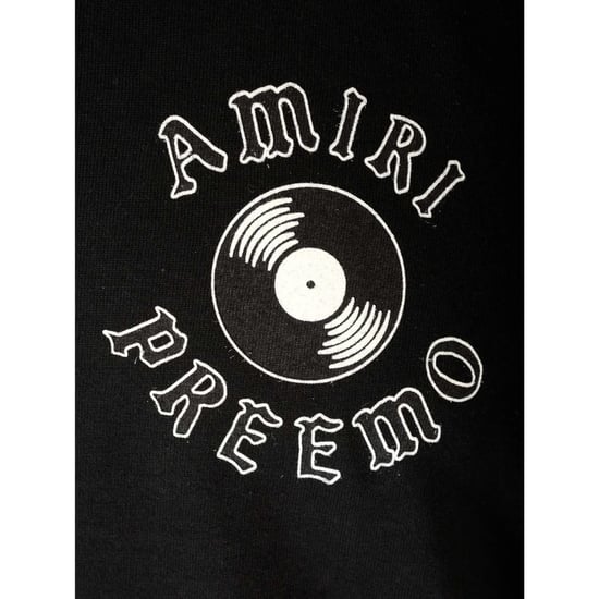 Camiseta negra con logotipo de Amiri Premier Records - Image 3