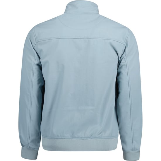 Chaqueta azul con cuello alzado y forro polar de Lyle & Scott - Image 3