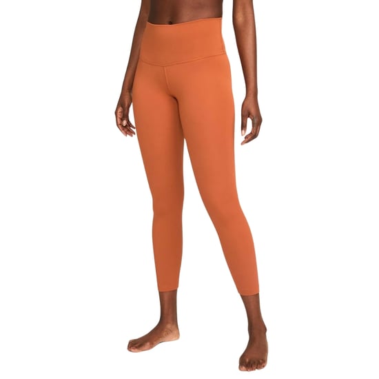 Leggings de yoga en marrón óxido Dri-Fit de Nike - Image 1