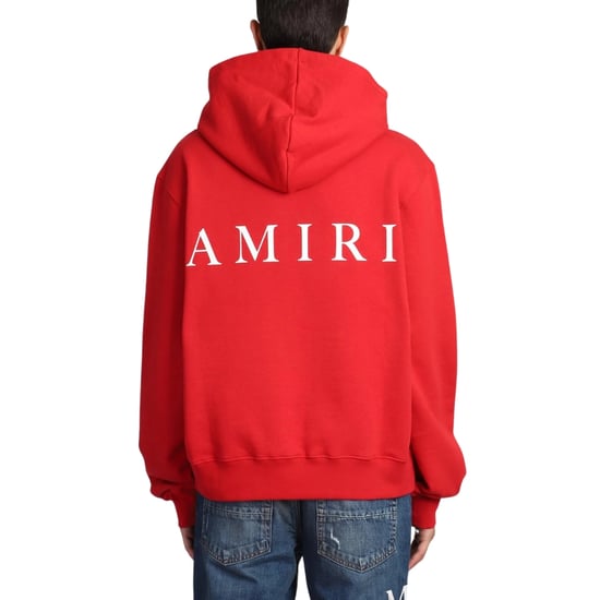 Amiri MA Logo sudadera con capucha roja - Image 3
