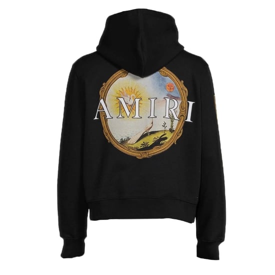 Amiri Lanscape Frame Design sudadera con capucha negra - Image 2