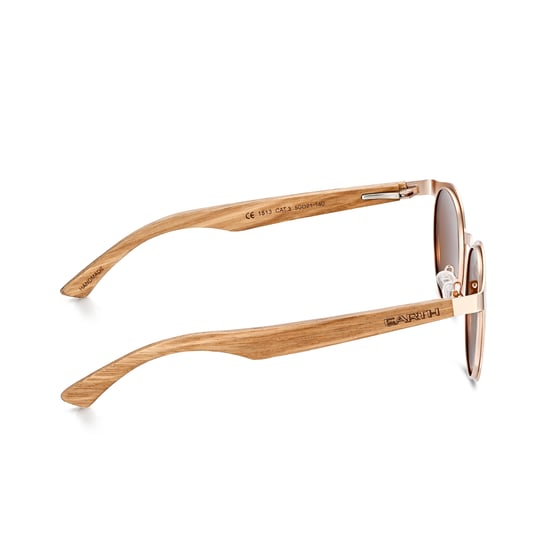 Gafas de sol polarizadas Earth Wood Reine - Nogal/Marrón - Image 3