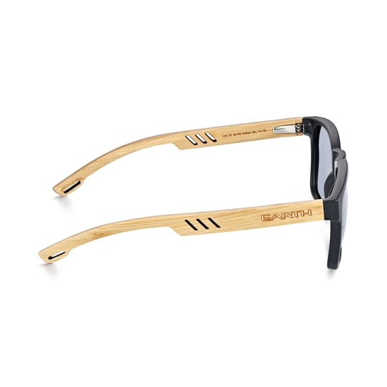 Gafas de sol polarizadas Earth Wood Haven - Bambú/Gris - Image 3