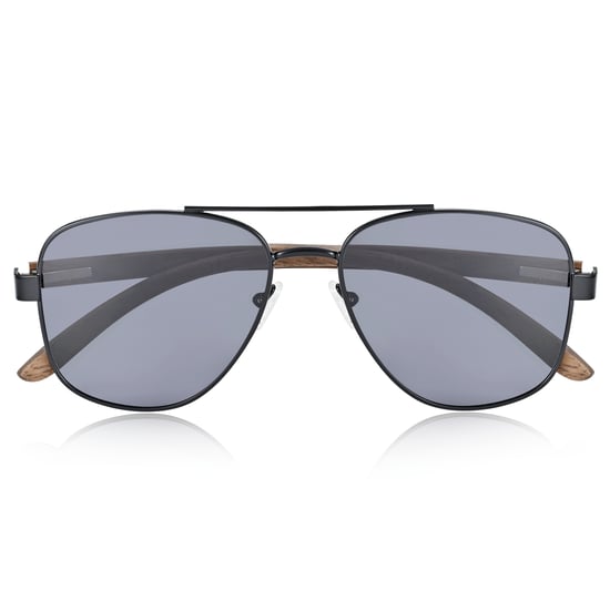 Gafas de sol polarizadas Earth Wood Kotor - Marrón oscuro/Negro - Image 2