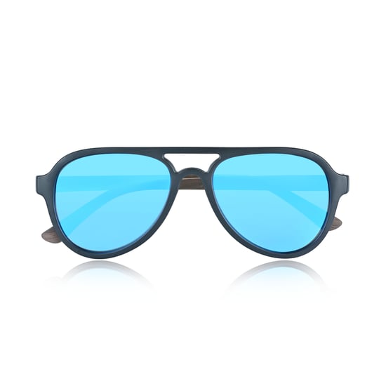 Gafas de sol polarizadas Earth Wood Mazatlan - Nogal/Azul - Image 2